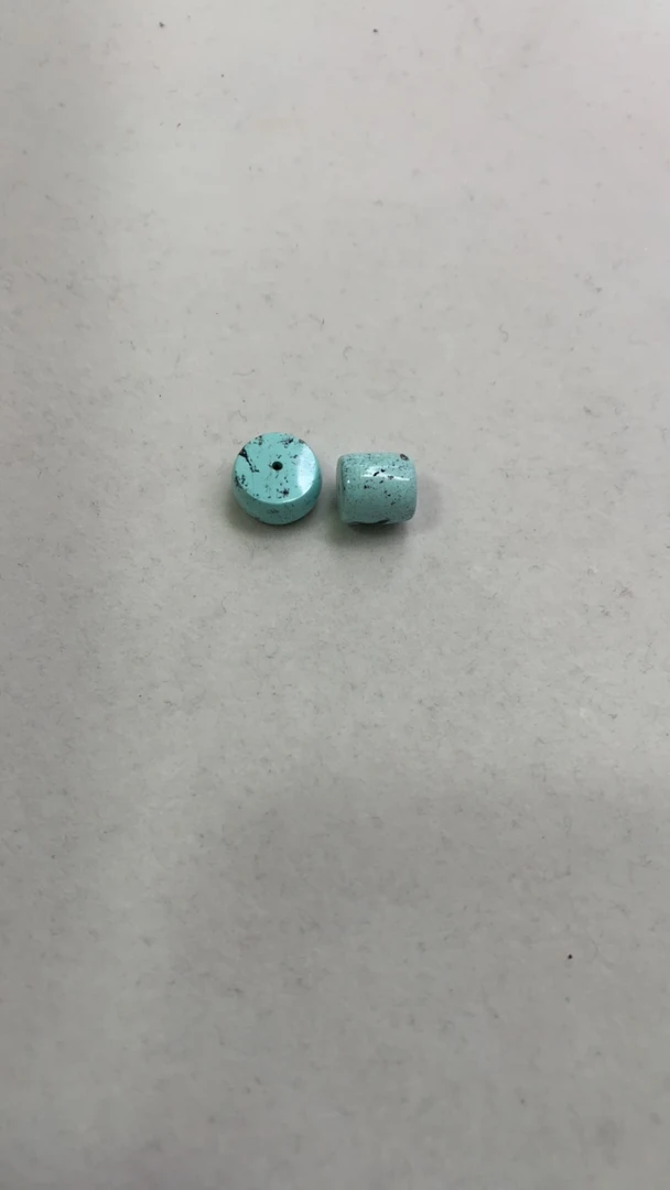 天然原矿绿松石配饰