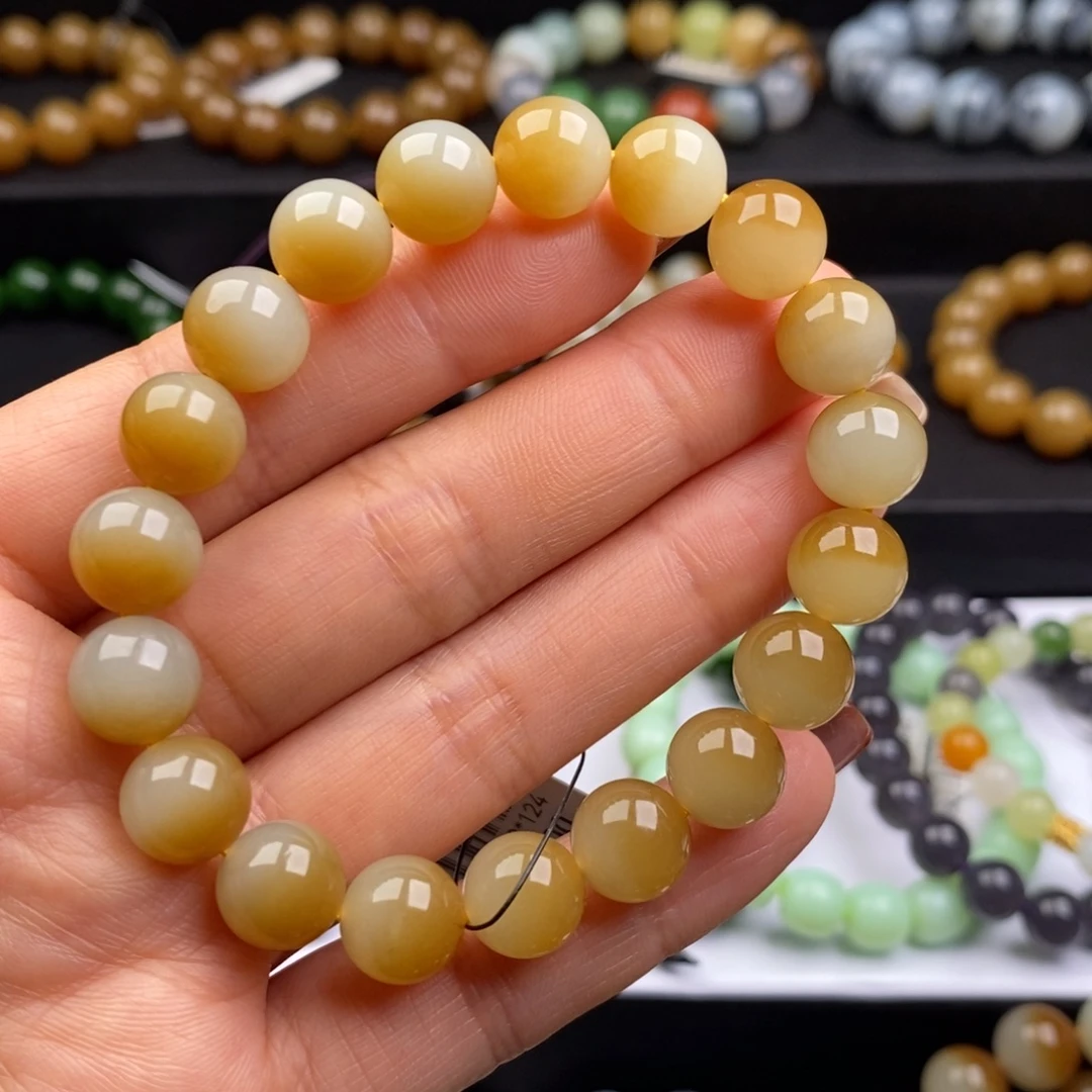 和田玉未镶嵌手串