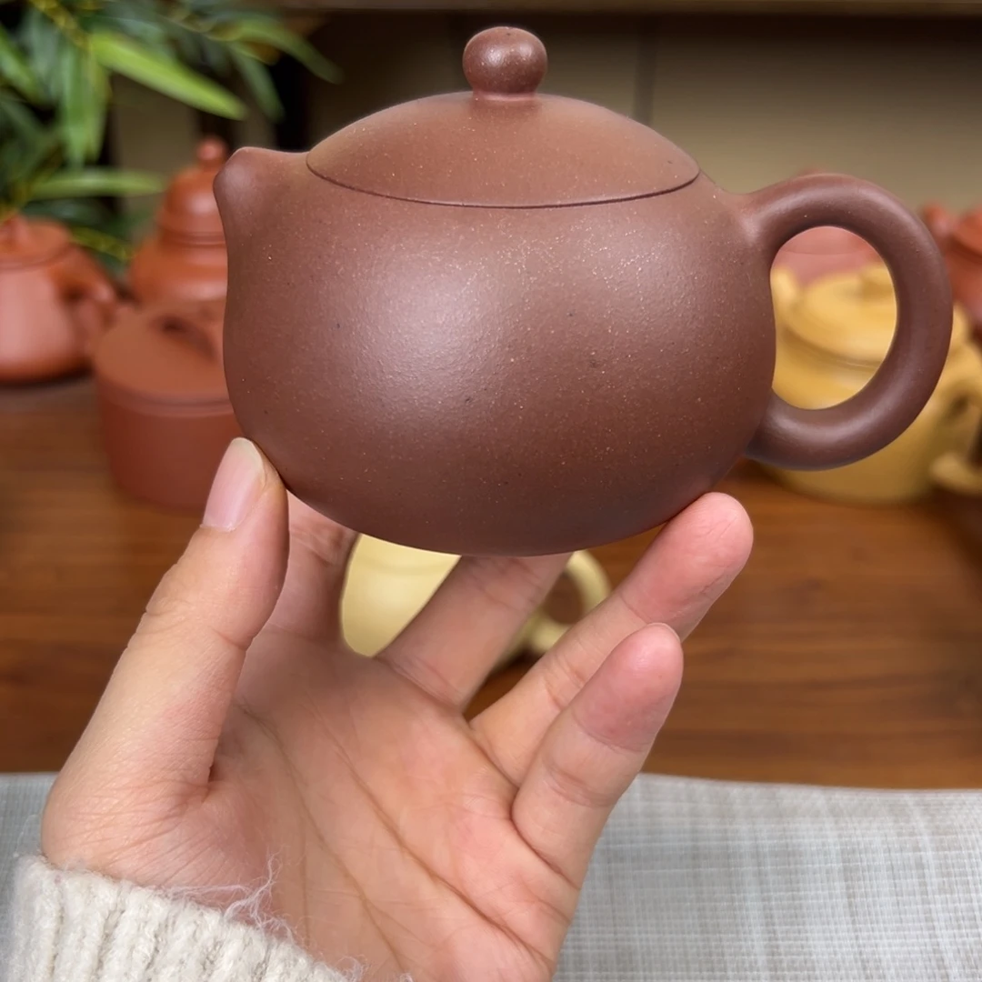 馨***月紫砂茶壶紫砂壶西施壶底槽清200cc