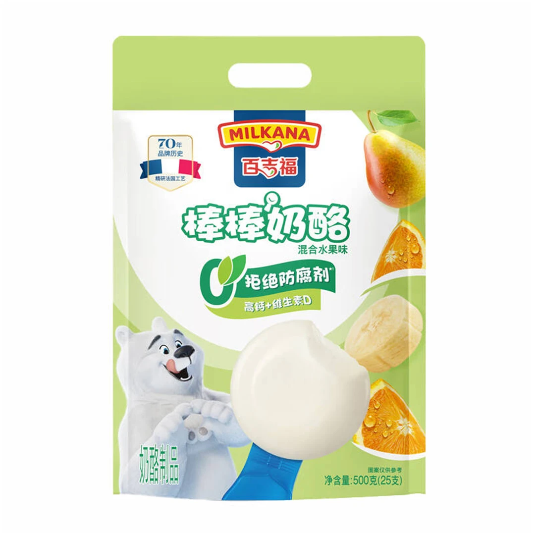 （6.25到期）混合水果味棒棒奶酪500g