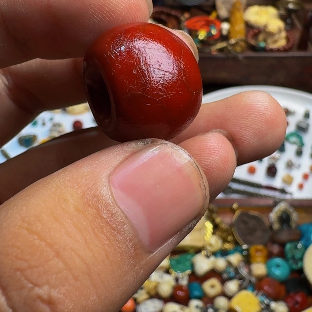 颈饰玻璃藏传琉璃小元素