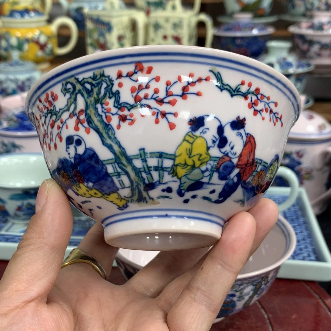 景德镇陶瓷 碗 杯盘 碟 壶 各种…