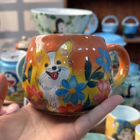 炉景德镇釉下手绘陶瓷