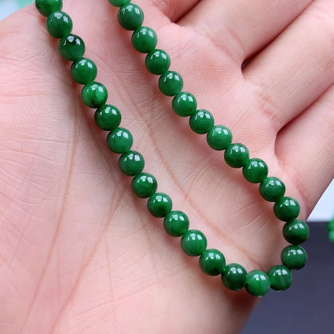 未镶嵌手链翡翠手串