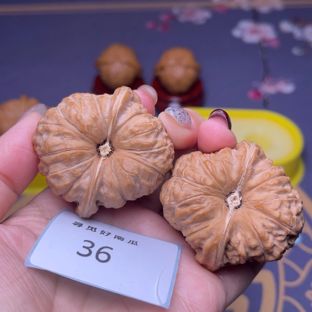 文玩核桃把件南瓜45 36号