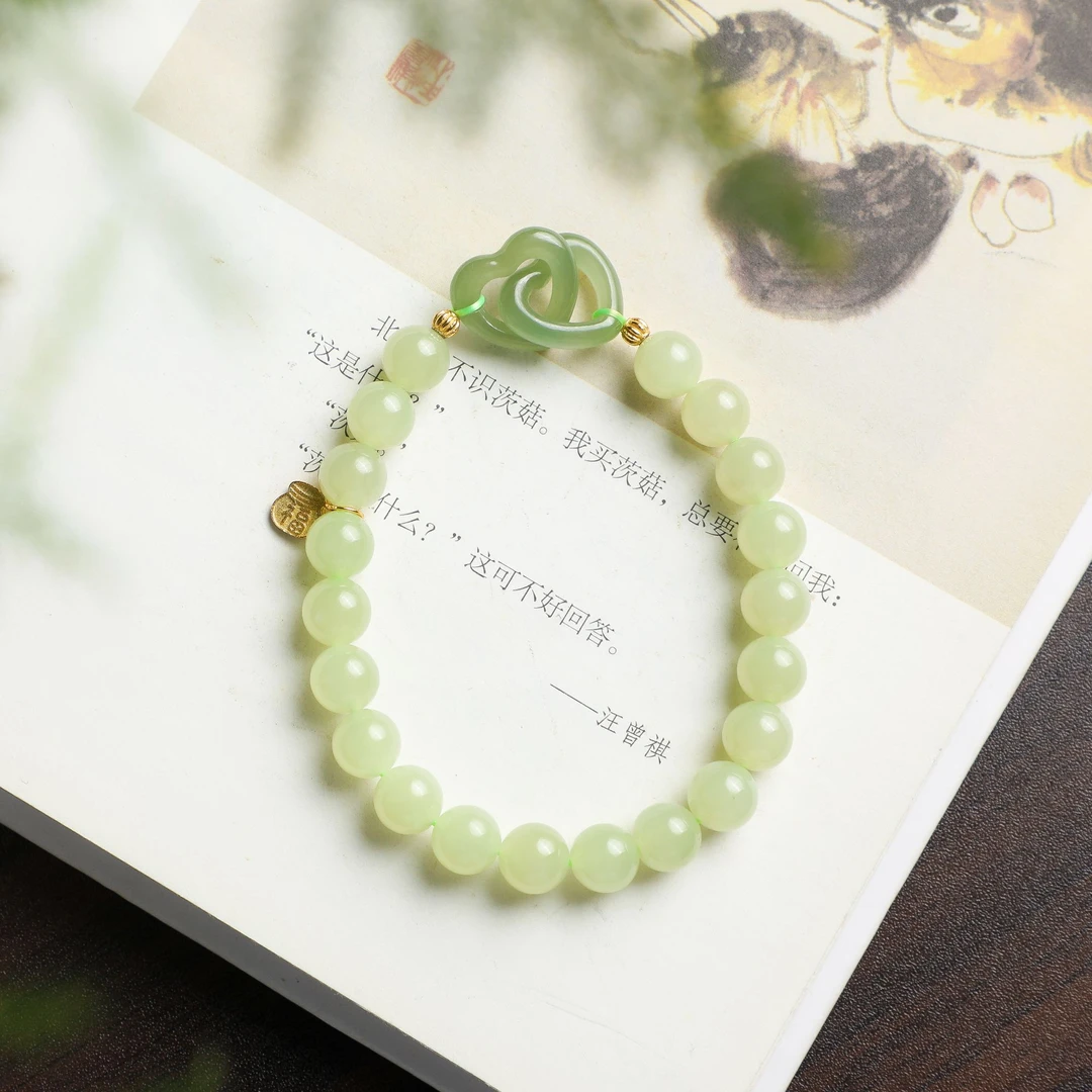 新疆和田玉黄口8mm手串