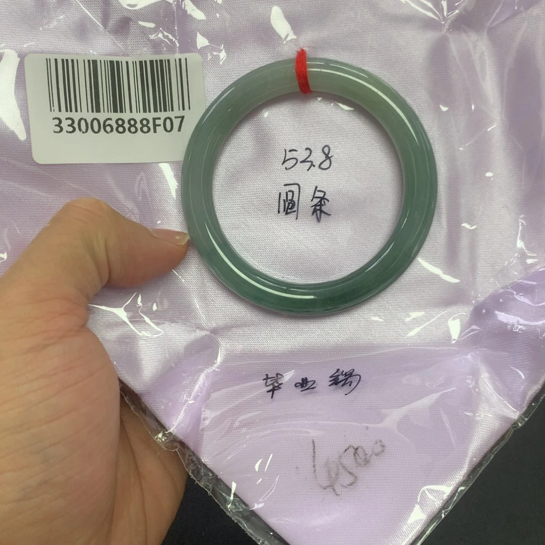 翡翠未镶嵌手镯天然缅甸翡翠手镯