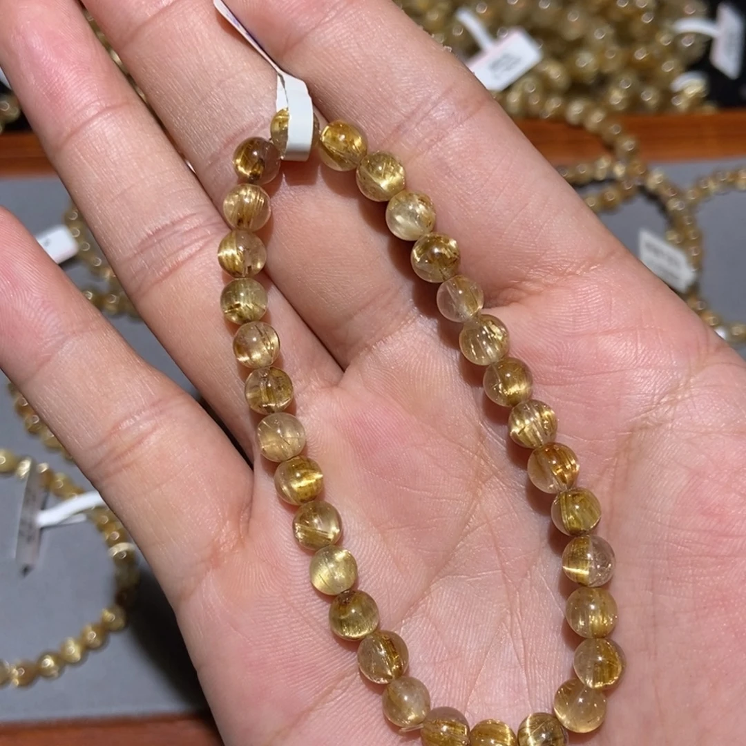 手链水晶未镶嵌钛晶6m