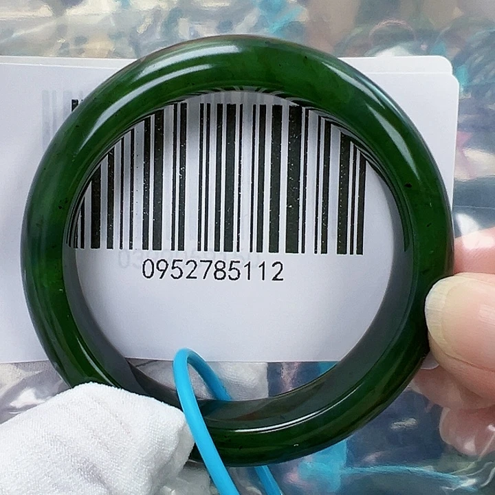 和田玉未镶嵌手镯包容5253