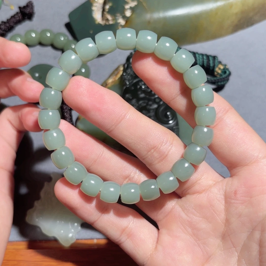 和田玉手链未镶嵌