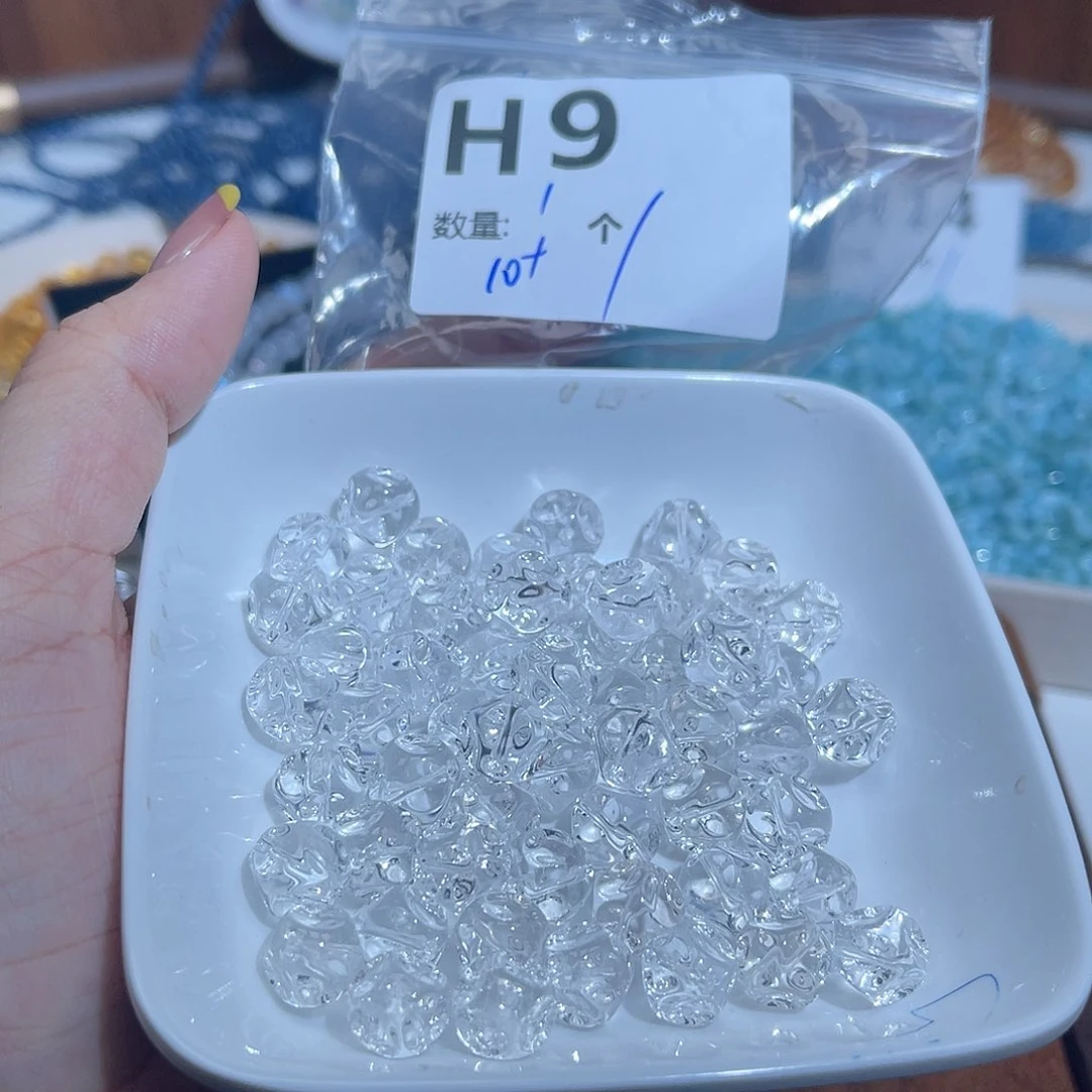 水晶珠宝半成品未镶嵌H9。