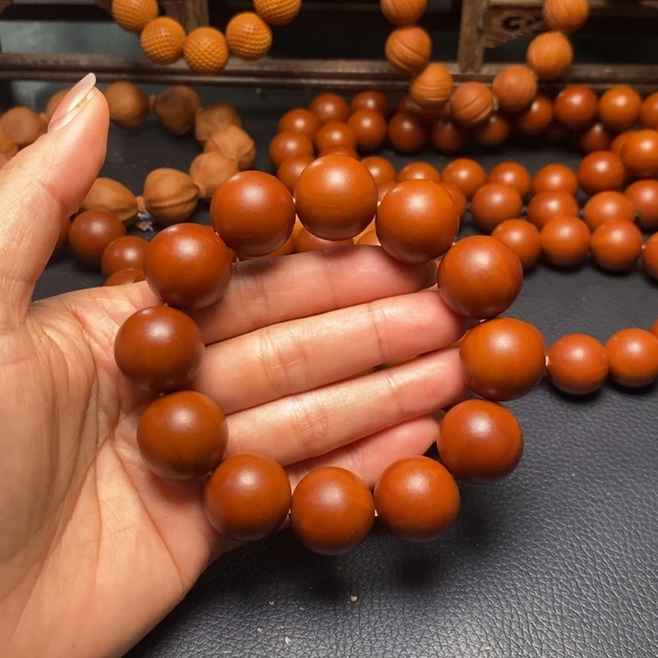 橄榄核手串1.95尺寸树王光珠全品