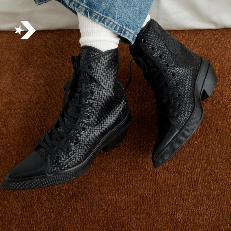 【尖头高跟切尔西】匡威Chuck70DeLuxePointed新品女皮革鞋A15435C