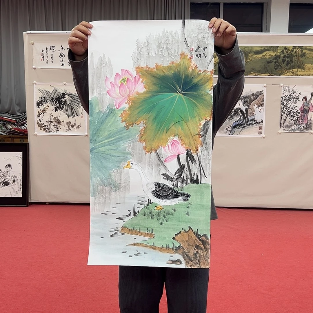 国画童建明老师艺术精品