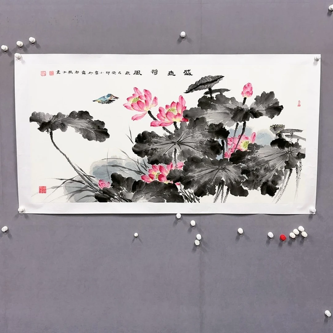 国画国画纯手绘作品请放心去藏