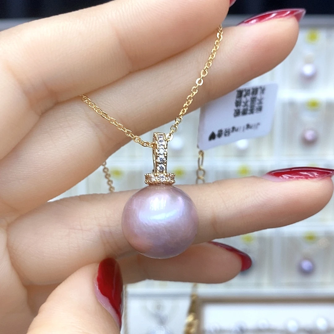 淡水珍珠合金颈饰