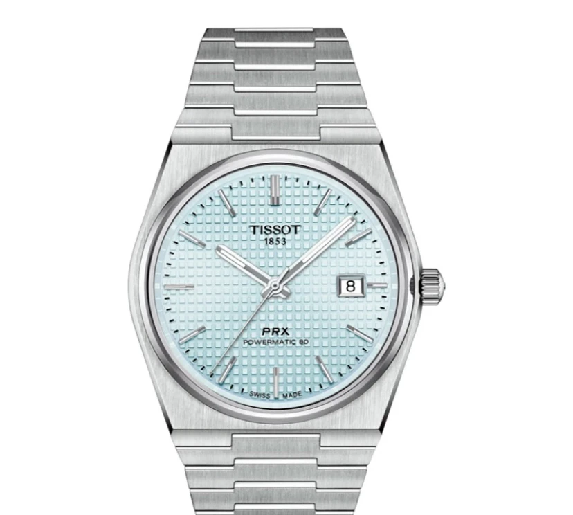 99新 Tissot/天梭 PRX超级玩家系列男士全自动防水机械手表