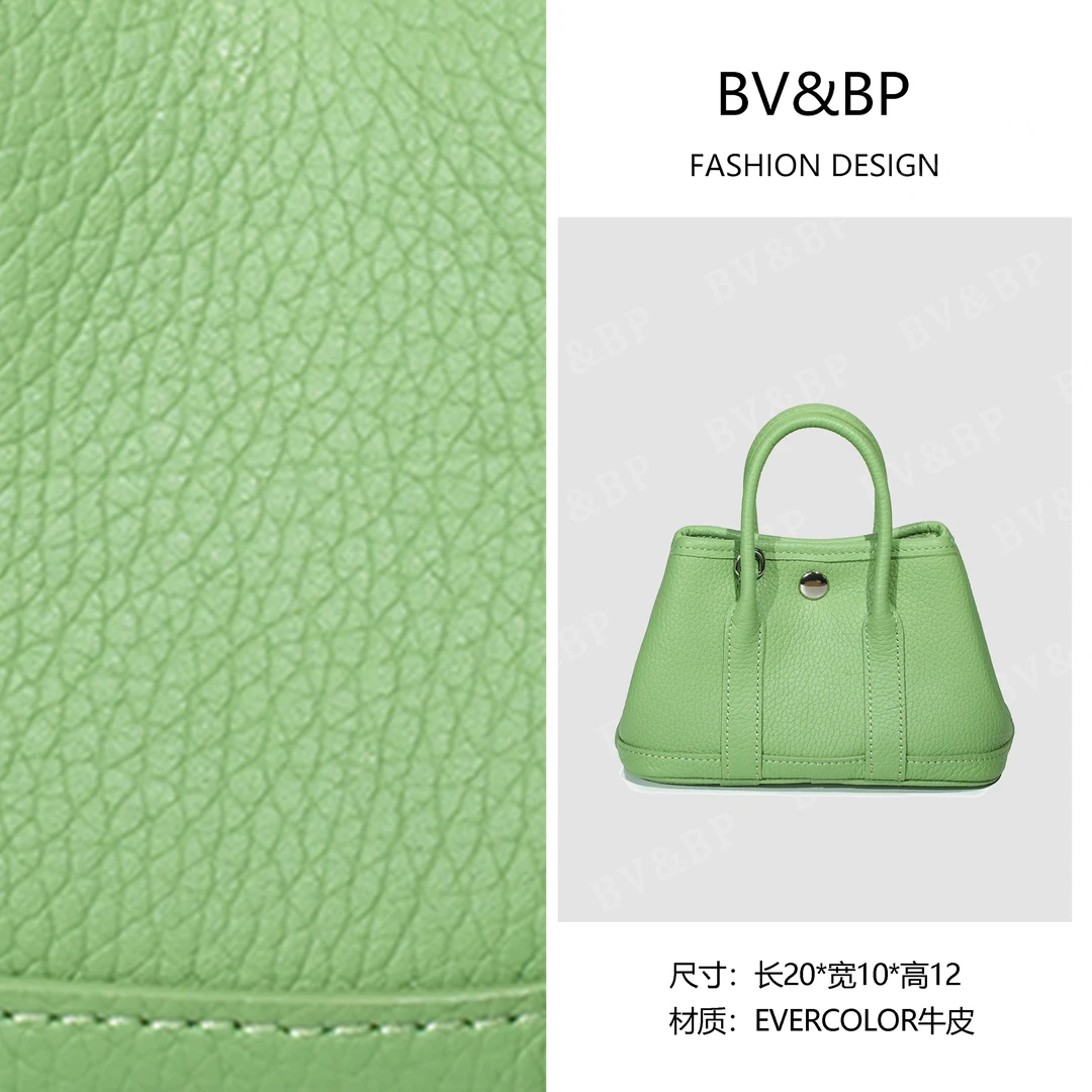 BV&BP· 原创设计 真皮高定手提单肩包  BV8899-绿色