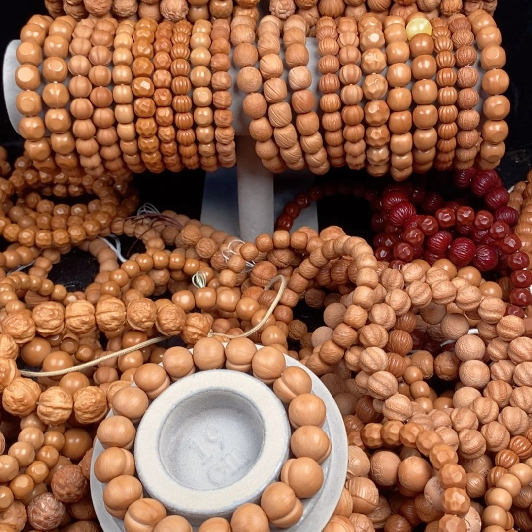 一***北手串猴头核桃全品爱心屁桃