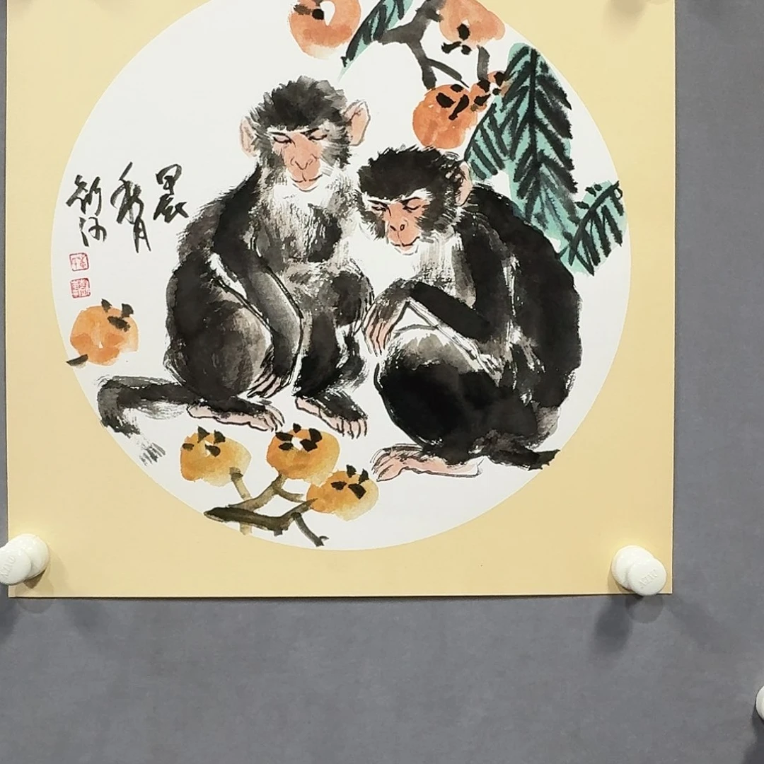 国画亲笔手绘放心去藏