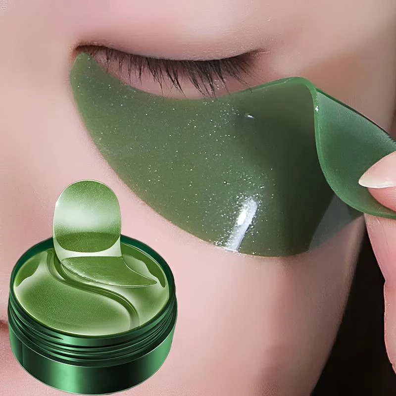 【官方正品】绿海藻眼膜贴黑眼圈淡化细纹眼袋抗皱纹补水保湿眼贴膜