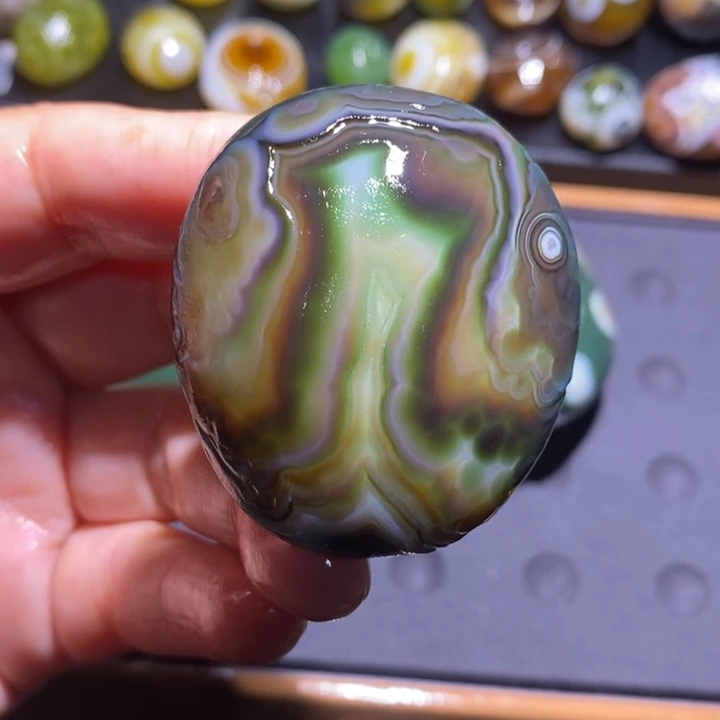 未镶嵌玛瑙/玉髓珠宝半成品31