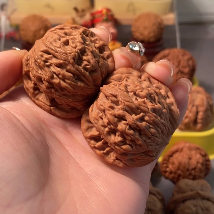 吊坠文玩核桃42➕师虎兽