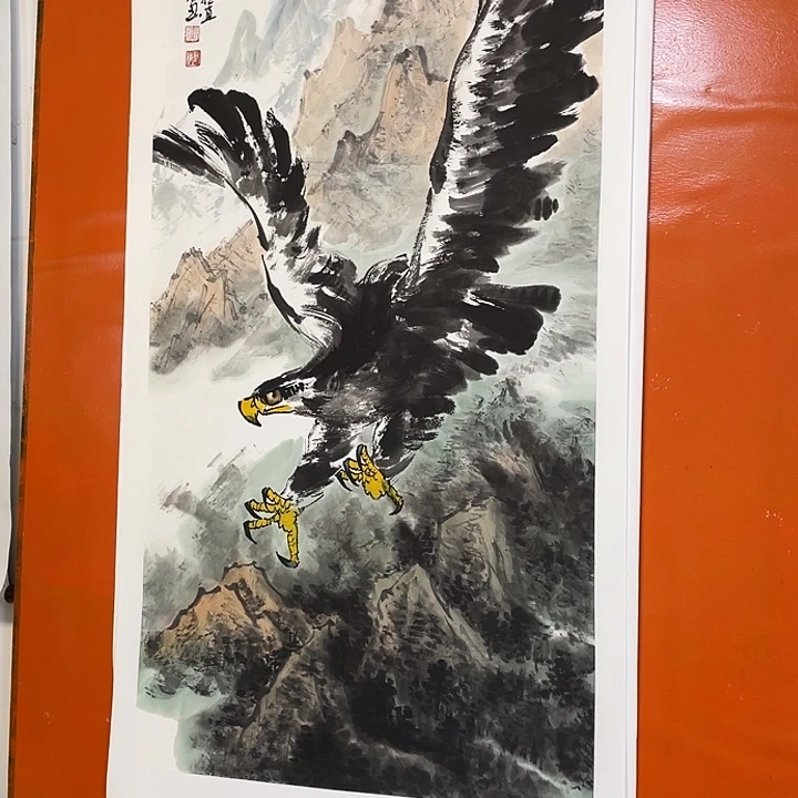 国画张圣敏先生纯手绘作品