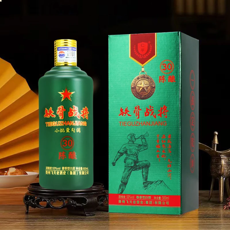 仁平铁骨战将酱香型白酒500ml*153%Vol