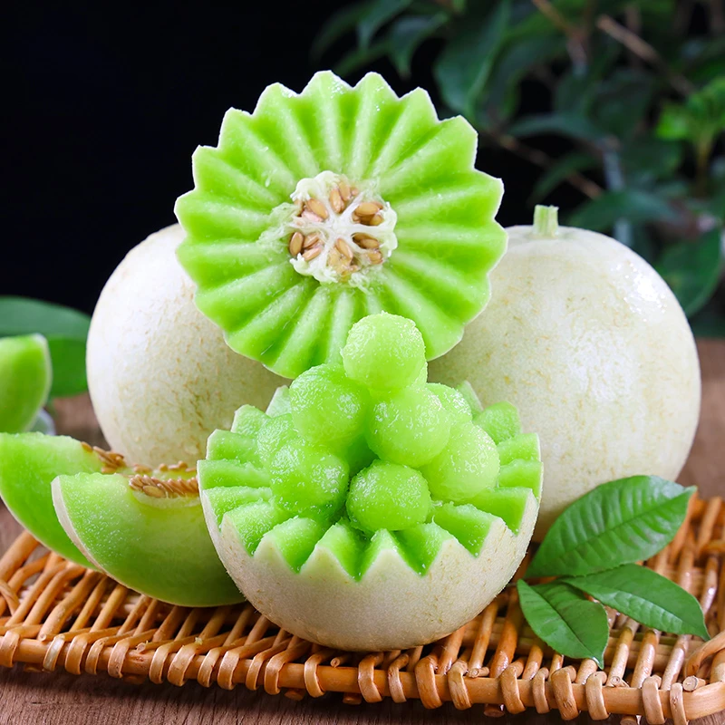 【秋天爸爸专属】山东头茬玉菇甜瓜冰淇淋口感放2天更软糯香甜FH