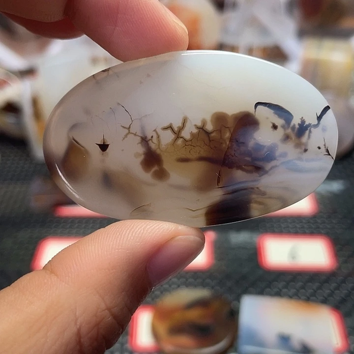 玛瑙/玉髓合金颈饰