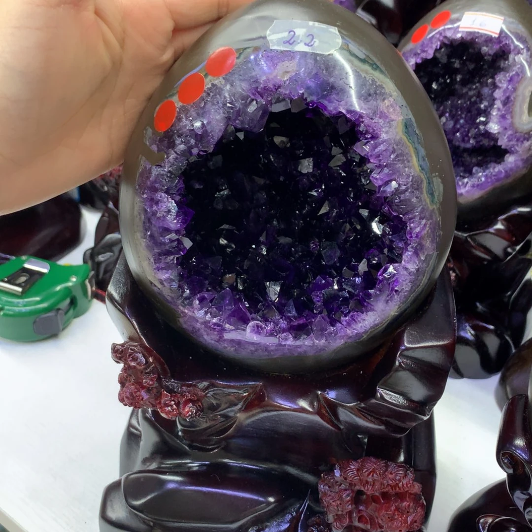 水晶摆件婷未镶嵌