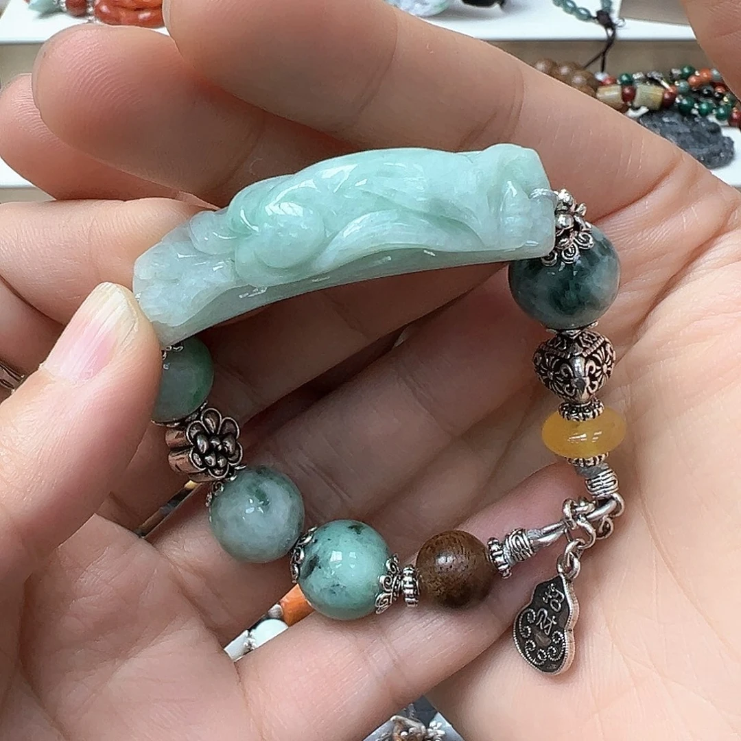 翡翠戒指未镶嵌?*?炸