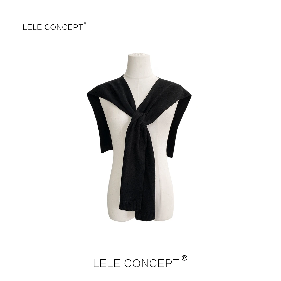 LELE CONCEPT｜【如一】百搭多样穿搭气质潮流定位披肩WJ013
