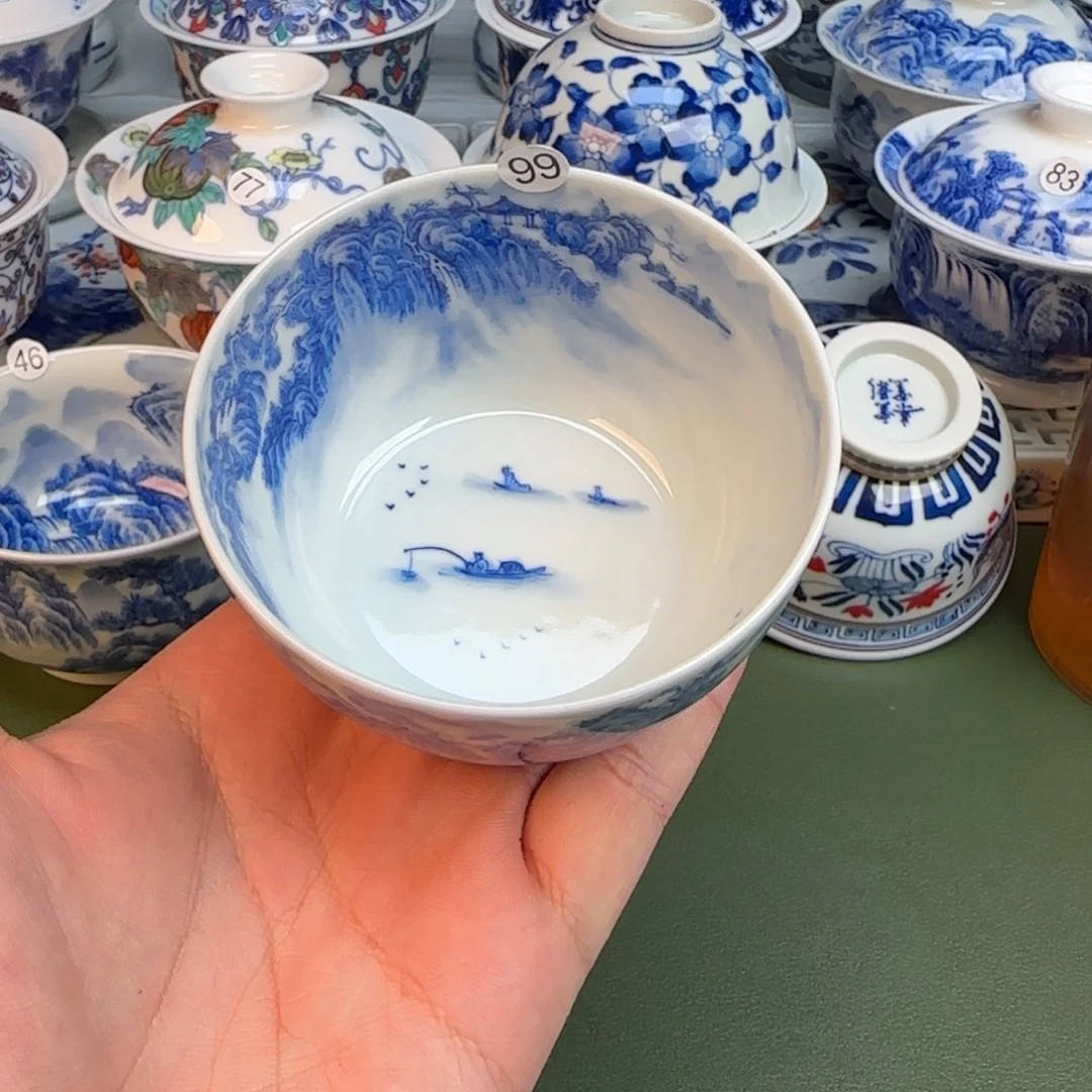 彦祖纯手工手绘茶具99