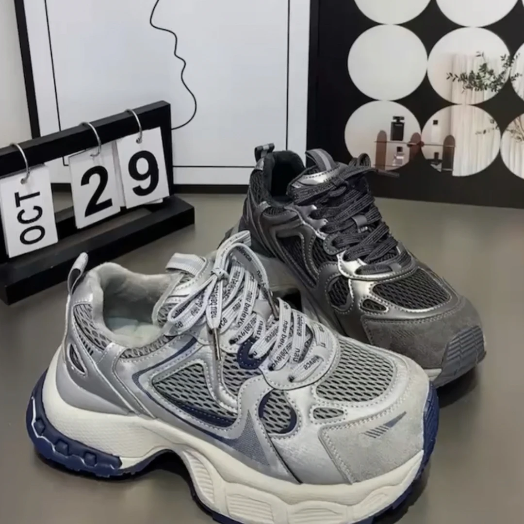 老爹鞋透气女款时尚潮流运动鞋厚底网红ins女鞋