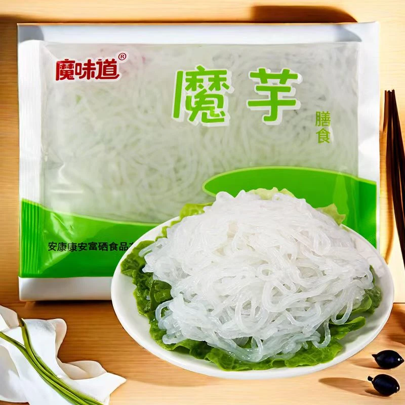 正宗魔芋丝魔芋面0脂肪代餐低卡低热量美食饱腹感非油炸方便食品