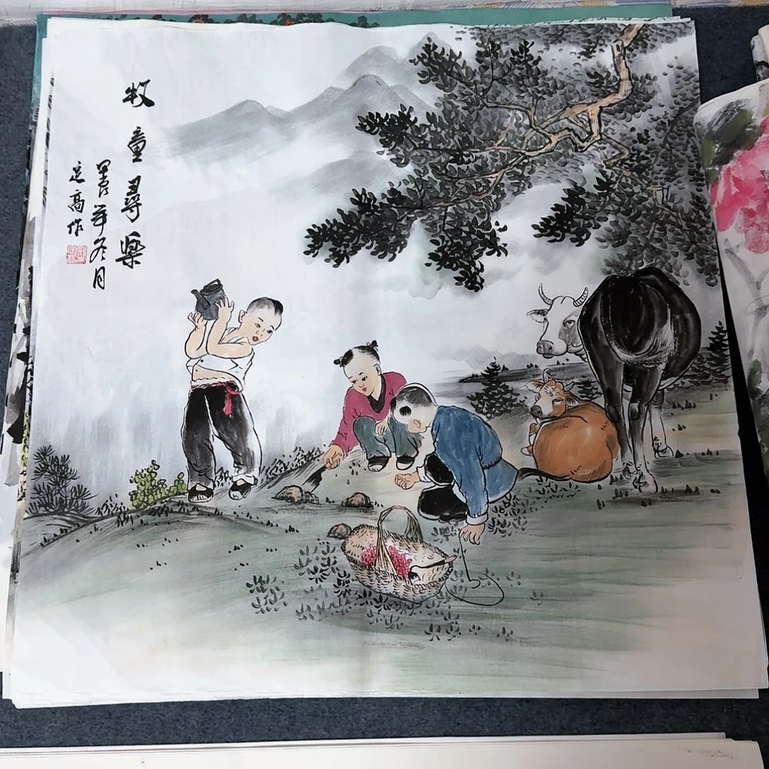 国画晓彤美术馆直播间