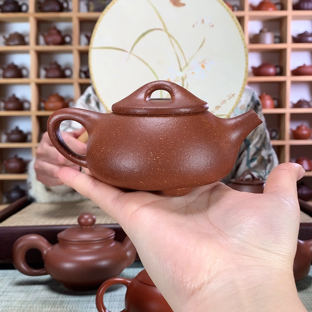 景舟石瓢紫砂紫砂壶手工制作1