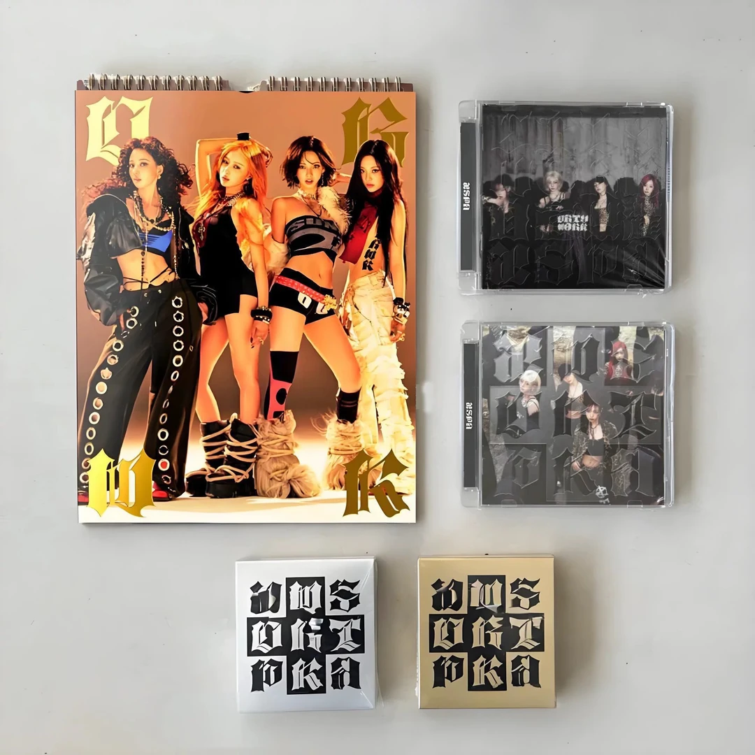 正品 吒 aespa 六月回归专辑 Dirty Work 官方正版周边小卡