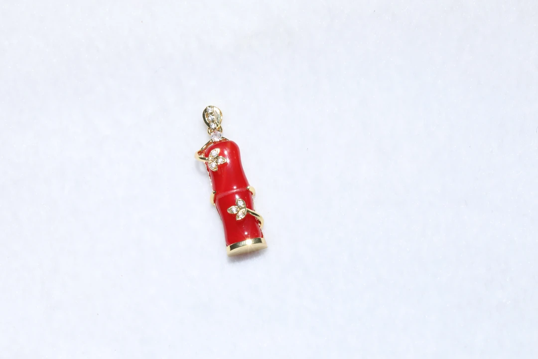 TYDZ778红色翡翠设计吊坠