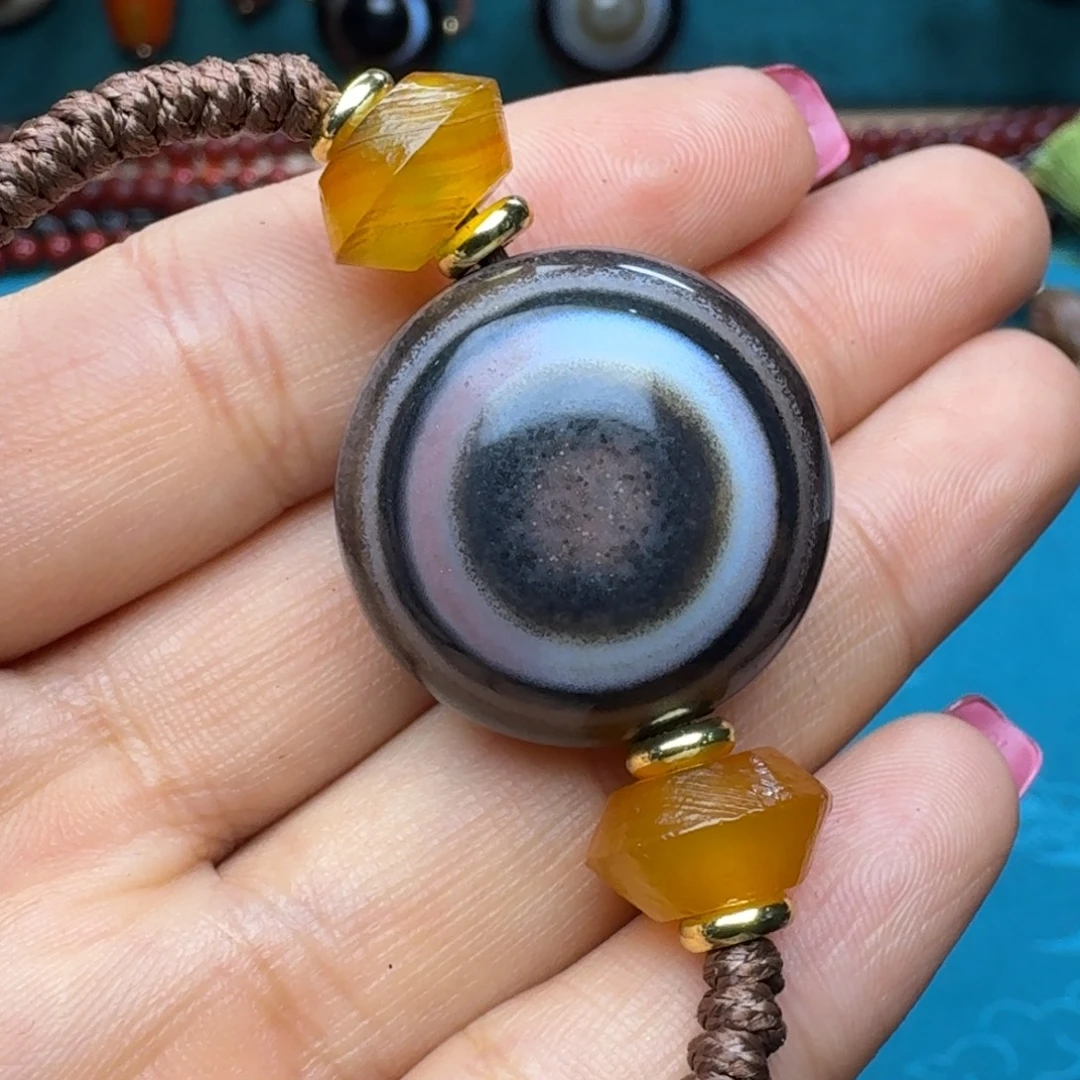 玛瑙/玉髓未镶嵌项链