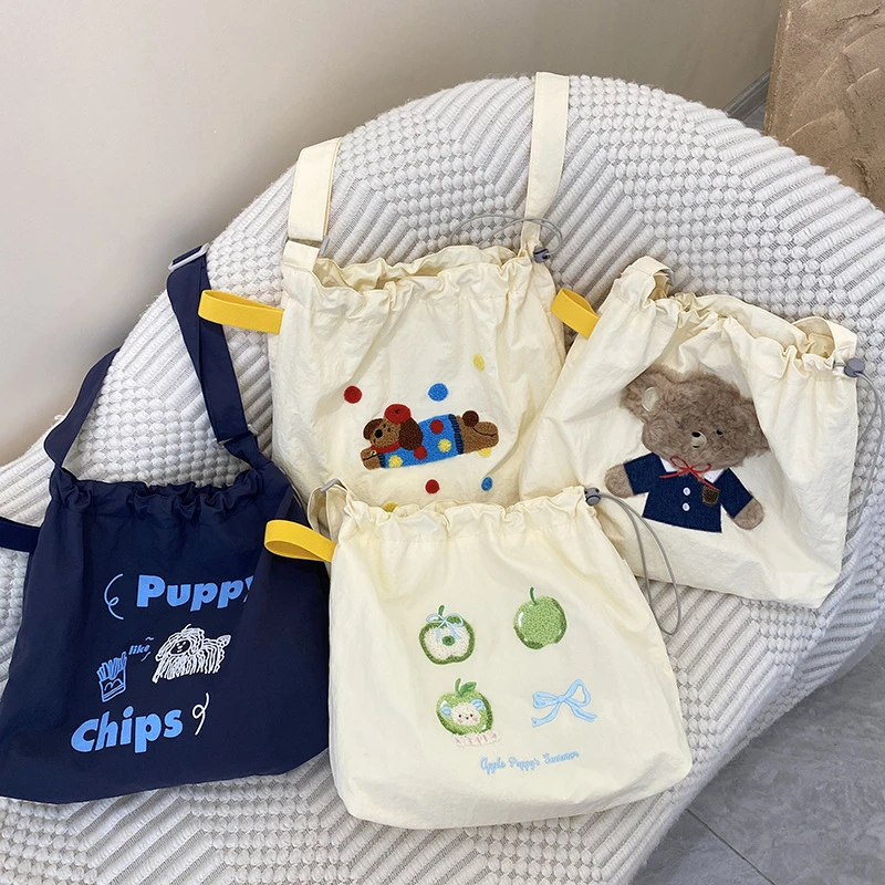 新款轻薄单肩斜挎包包女2024新款单肩包斜挎帆布包女大容量通勤