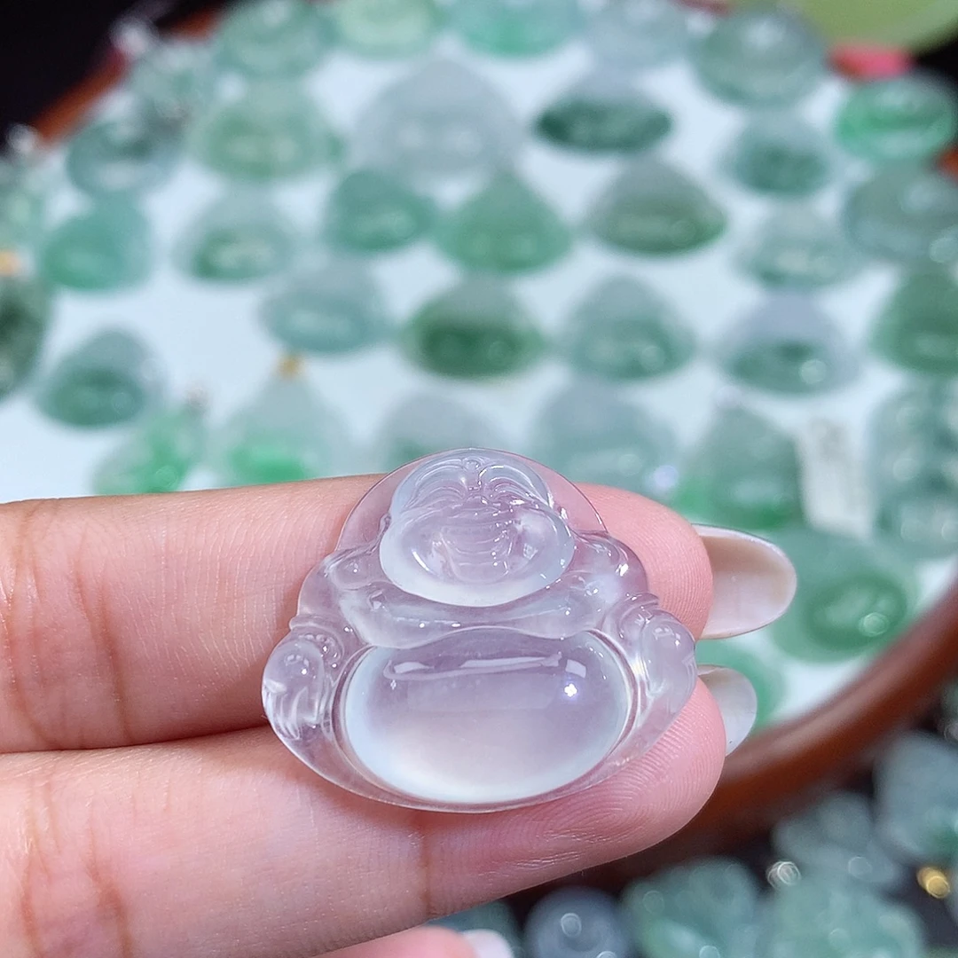 颈饰未镶嵌翡翠佛公