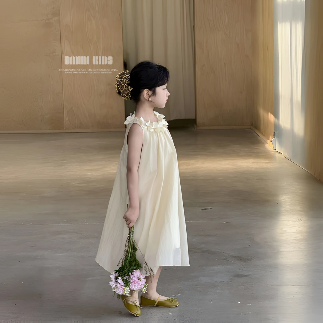 【嗒囜】花语轻舞~挺括有型 夏季新款儿童连衣裙独特洋气时髦女童装