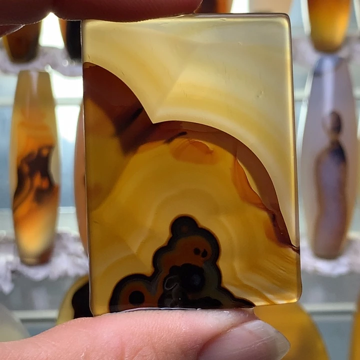 玛瑙/玉髓颈饰未镶嵌107