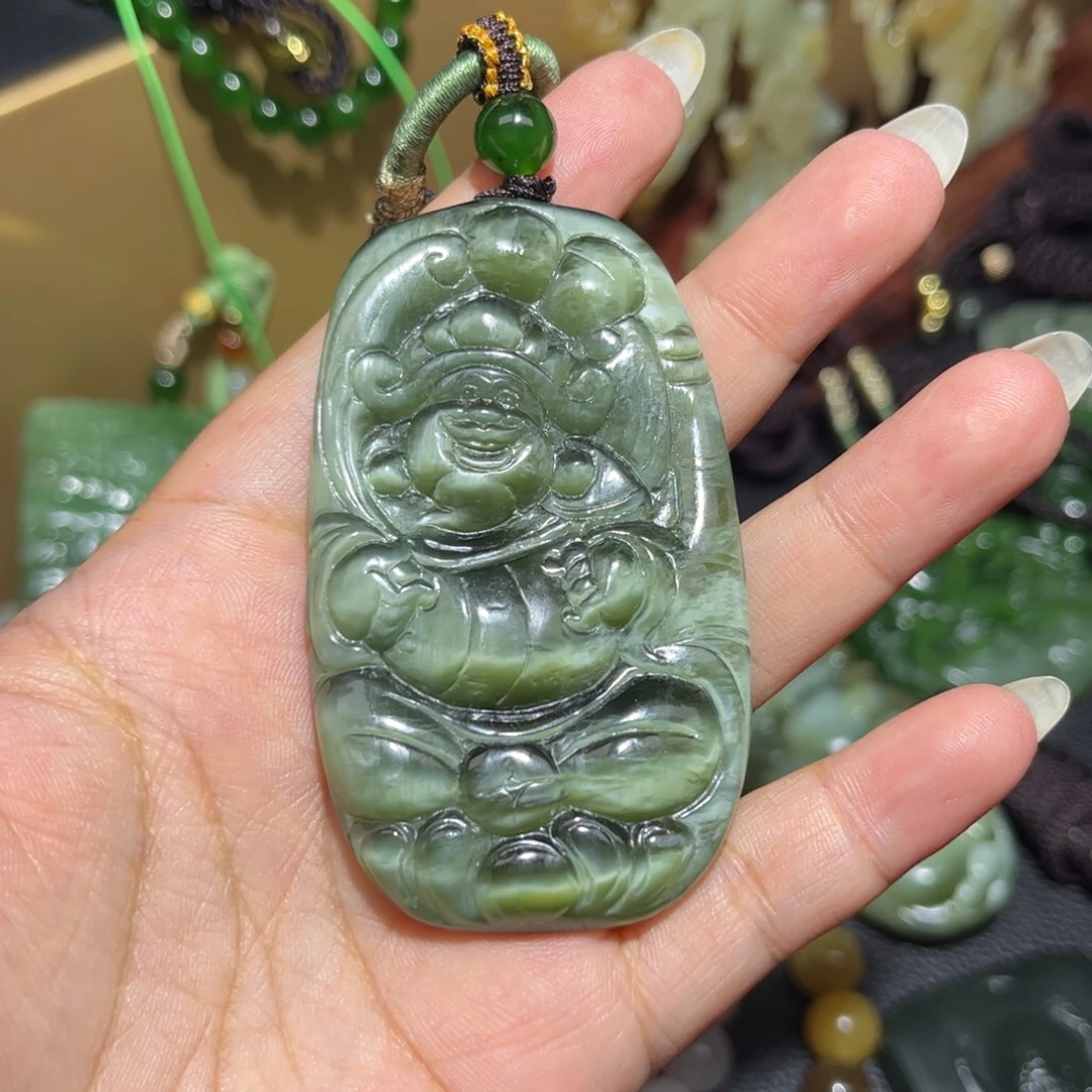 颈饰未镶嵌和田玉