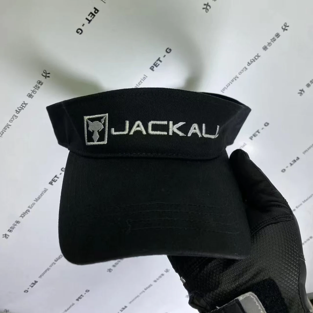 JACKALLJACKALL空顶帽 遮阳帽鸭舌帽大檐防紫外线运动帽
