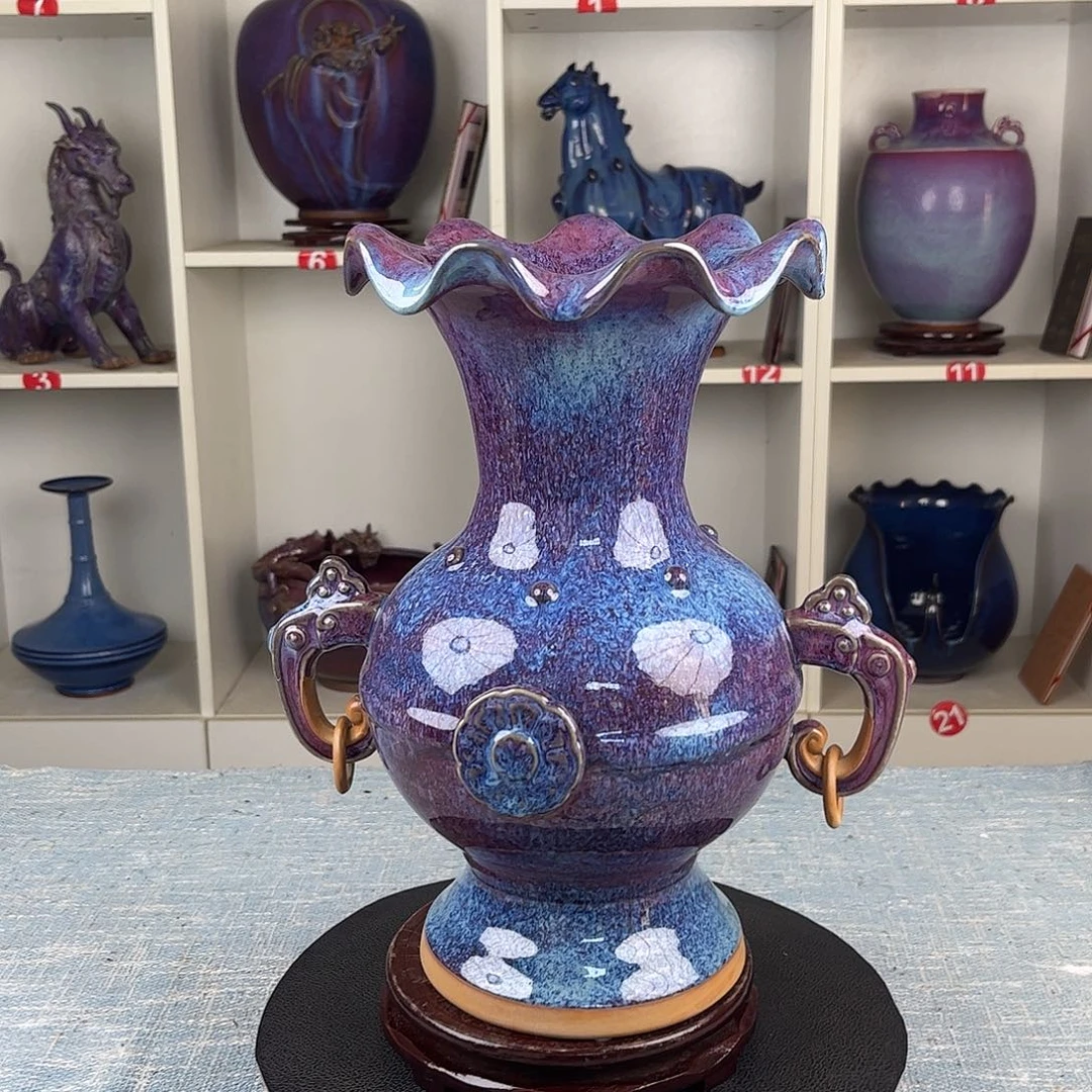 瓷片太平有象大师作品