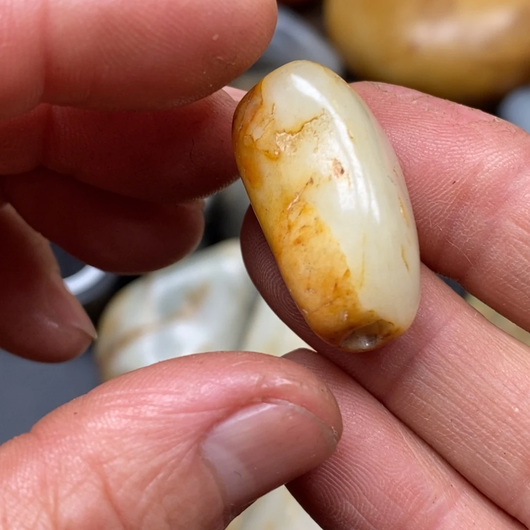 和田玉挂件银S925镀金镶嵌